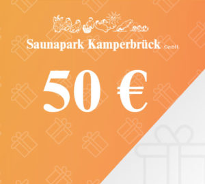 Gutschein über 50 Euro für den Saunapark Kamperbrück